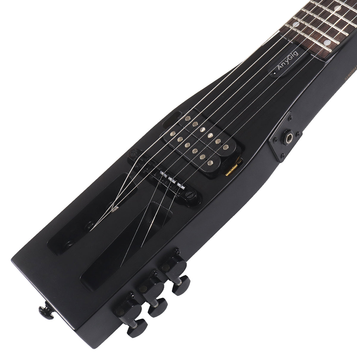 Black Portable Electric Guitars for On-the-Go Musicians – Anygigguitar