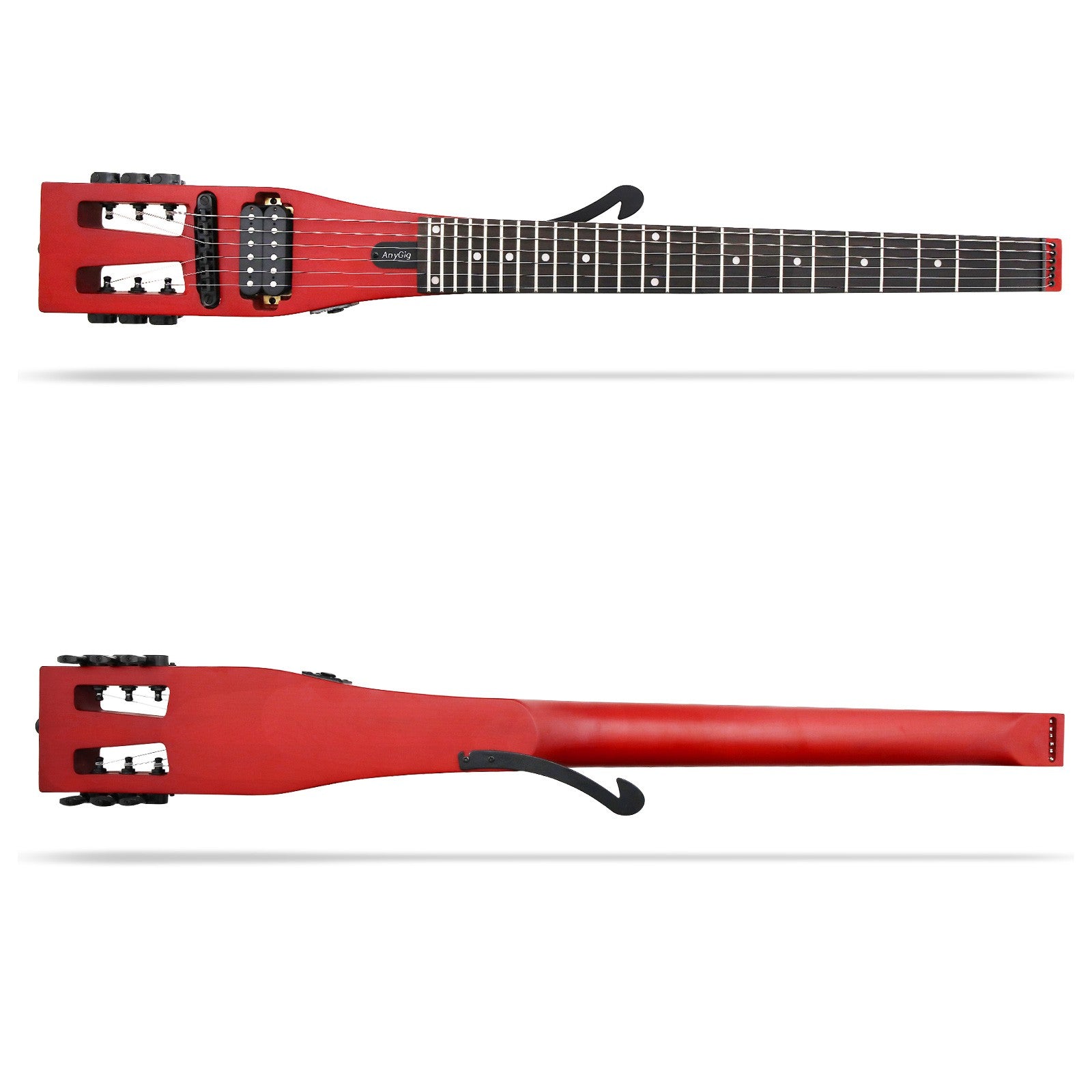 Anygig Travel Guitar Electric AGE SE Red Cherry – Anygigguitar
