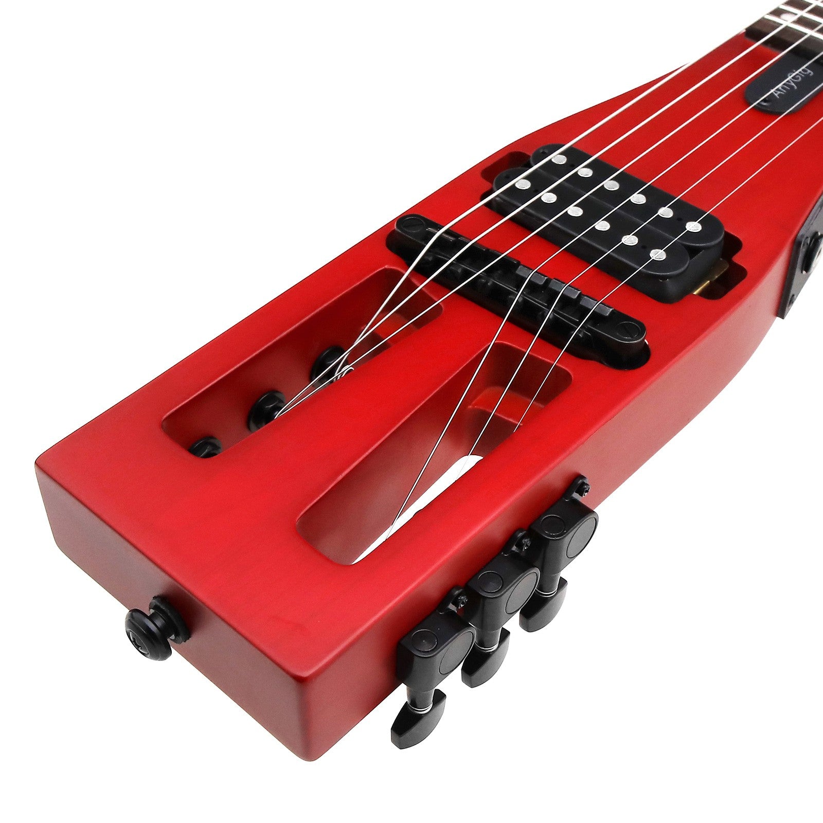 【改造多数】Anygig Travel Guitar Anygig Travel Guitar Electric AGE SE Yellow – Anygigguitar