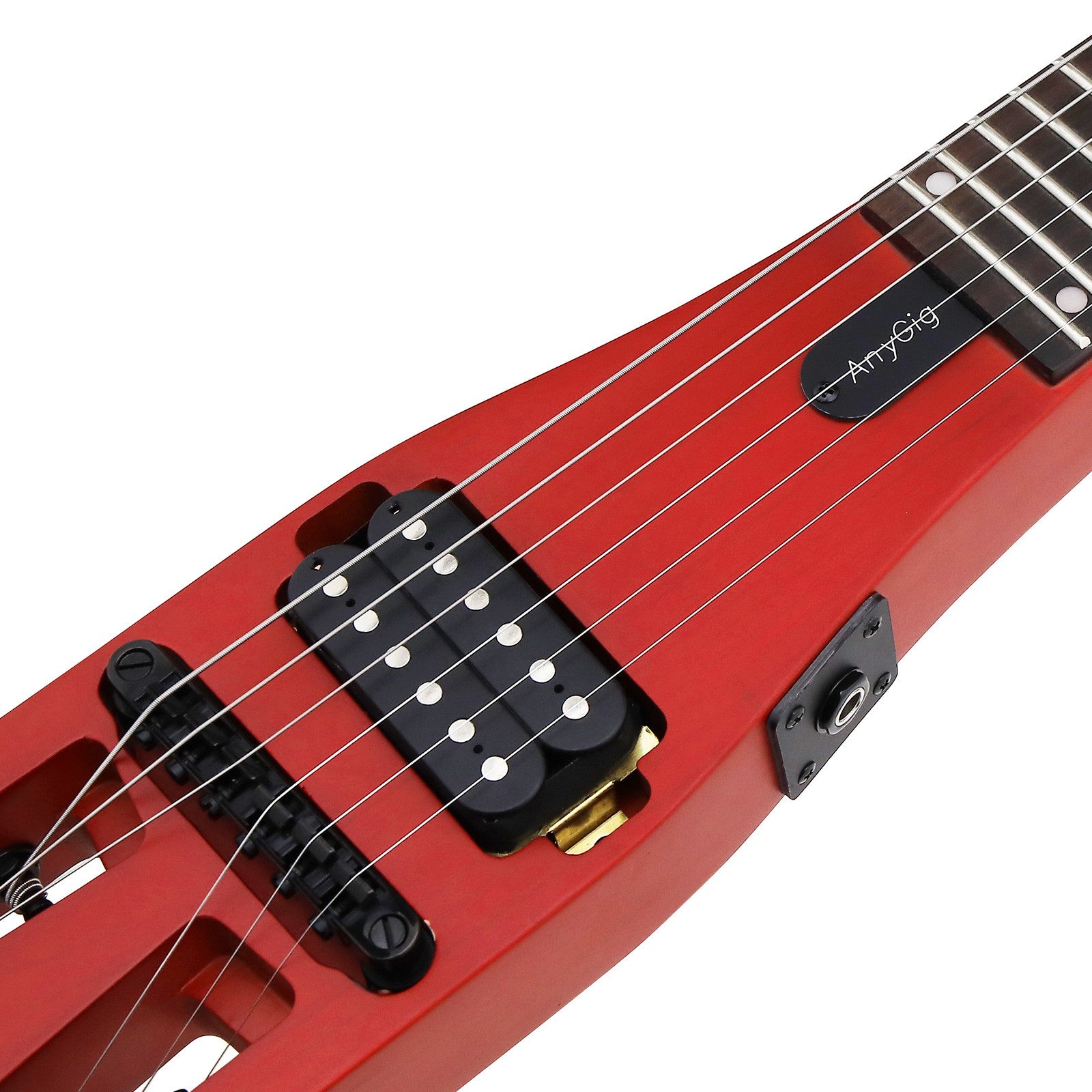 Anygig Travel Guitar Electric AGE SE Red Cherry – Anygigguitar