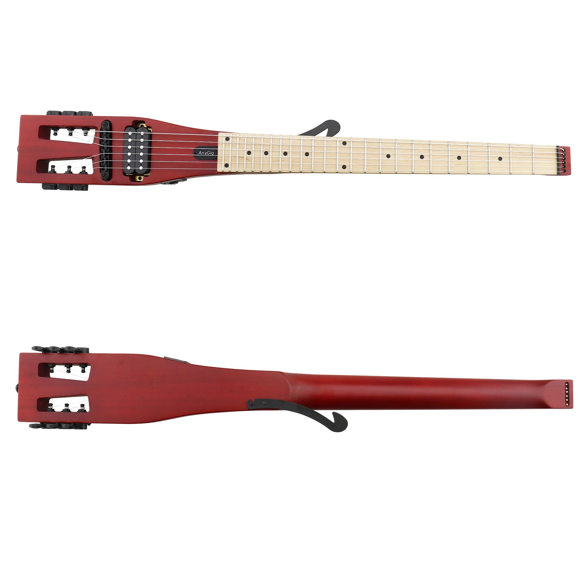 Anygig Travel Guitar Electric AGE SE MM Red Cherry – Anygigguitar