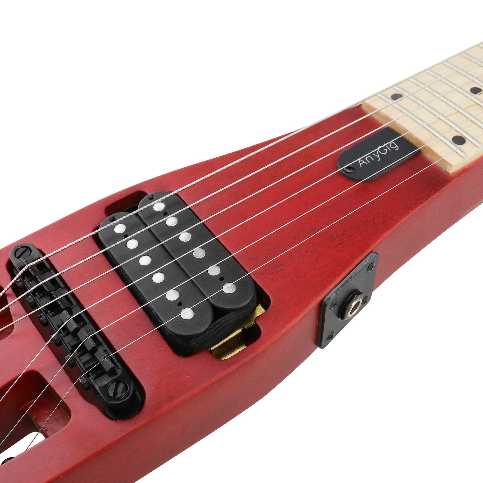 Anygig Travel Guitar Electric AGE SE MM Red Cherry – Anygigguitar